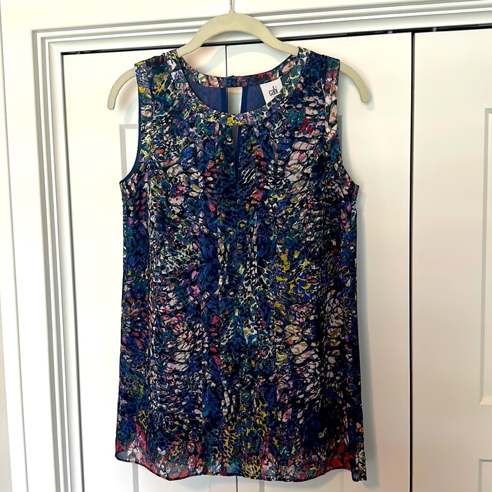 CAbi stained glass top EUC